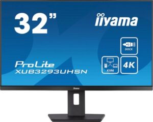 Купить Монитор Iiyama 31.5" XUB3293UHSN-B5 черный IPS LED 16:9 HDMI M/M матовая HAS Piv 350cd 178гр/178гр 3840x2160 60Hz DP 4K USB 9.9кг - 4D-15666407 из реестра по лучшей цене