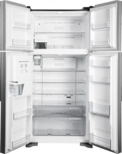 Купить Холодильник Hitachi R-W660PUC7X GS 2-хкамерн. серебристый глянц. инвертер - 4D-15800898 из реестра по лучшей цене