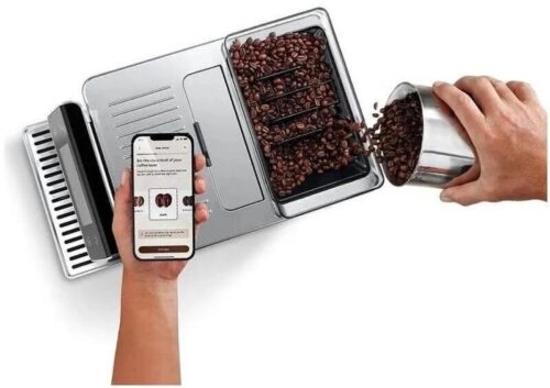 Кофемашина Delonghi ECAM630.55.SSM 1450Вт черный/серебристый — изображение 7