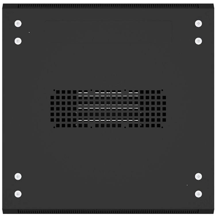 Шкаф коммутационный NTSS Премиум (NTSS-R42U6060GS-BL) напольный 42U 600x600мм пер.дв.стекл металл 900кг черный 510мм 86кг 1987мм IP20 сталь — изображение 5