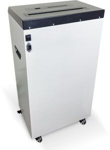 Купить Уничтожитель документов и медианосителей ГЕЛЕОС СП65-4, P-4 (4 ур-нь секр.), фрагмент 3,9х40мм, 30 лист (70г/м2), флеш-карты/CD/пл.карты/скрепки/скобы, 65 литров - 4D-13091232 из реестра по лучшей цене