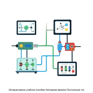 Купить Интерактивное учебное пособие Наглядная физика Постоянный ток - MKS-EKZA-13641 из реестра по лучшей цене