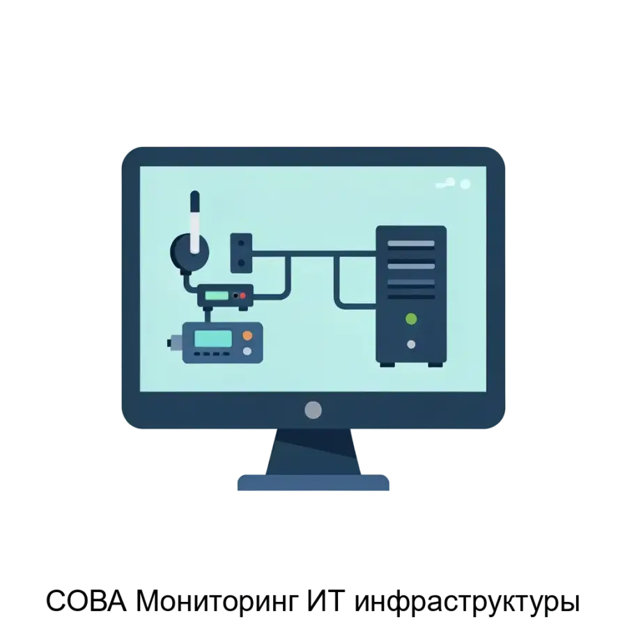 СОВА Мониторинг ИТ инфраструктуры — Промышленная платформа для автоматизации и упрощения процессов эксплуатации телекоммуникационной инфраструктуры с использованием технологий интернета вещей.