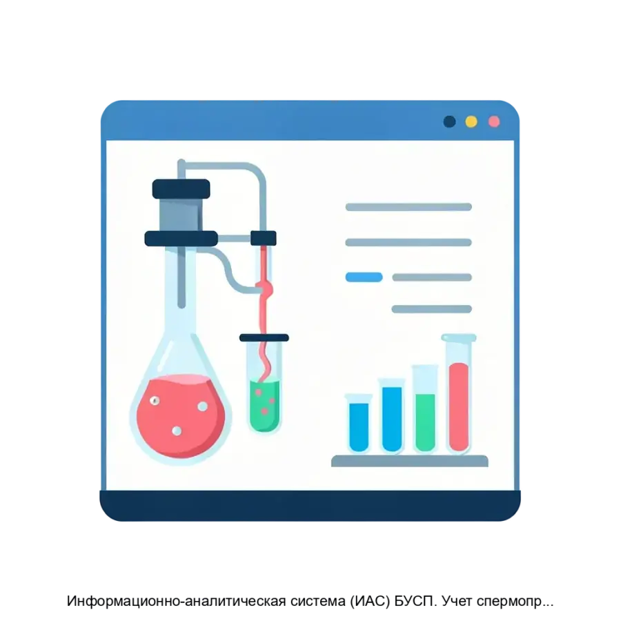Информационно-аналитическая система (ИАС) БУСП. Учет спермопродукции быков — Информационно-аналитическая система (ИАС) «БУСП» является специализированной программой для учета спермопродукции быков.
