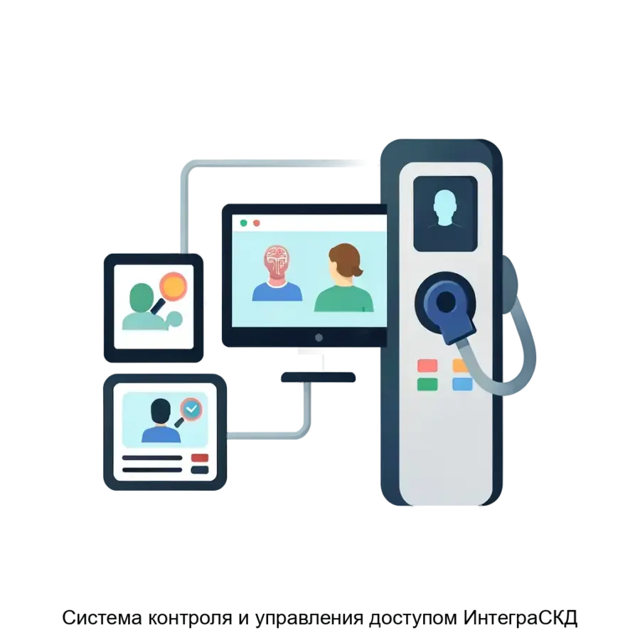 Система контроля и управления доступом ИнтеграСКД — Система применяется для обеспечения режима допуска персонала и автотранспорта в контролируемые зоны. Основная задача: управление доступом с биометрией и видеоаналитикой.