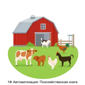 Купить 1Ф Автоматизация: Похозяйственная книга - ARPP-12788 из реестра по лучшей цене