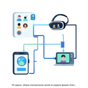 Купить VR задачи  сборка электрических цепей по разделу физики Электричество - ARPP-13126 из реестра по лучшей цене
