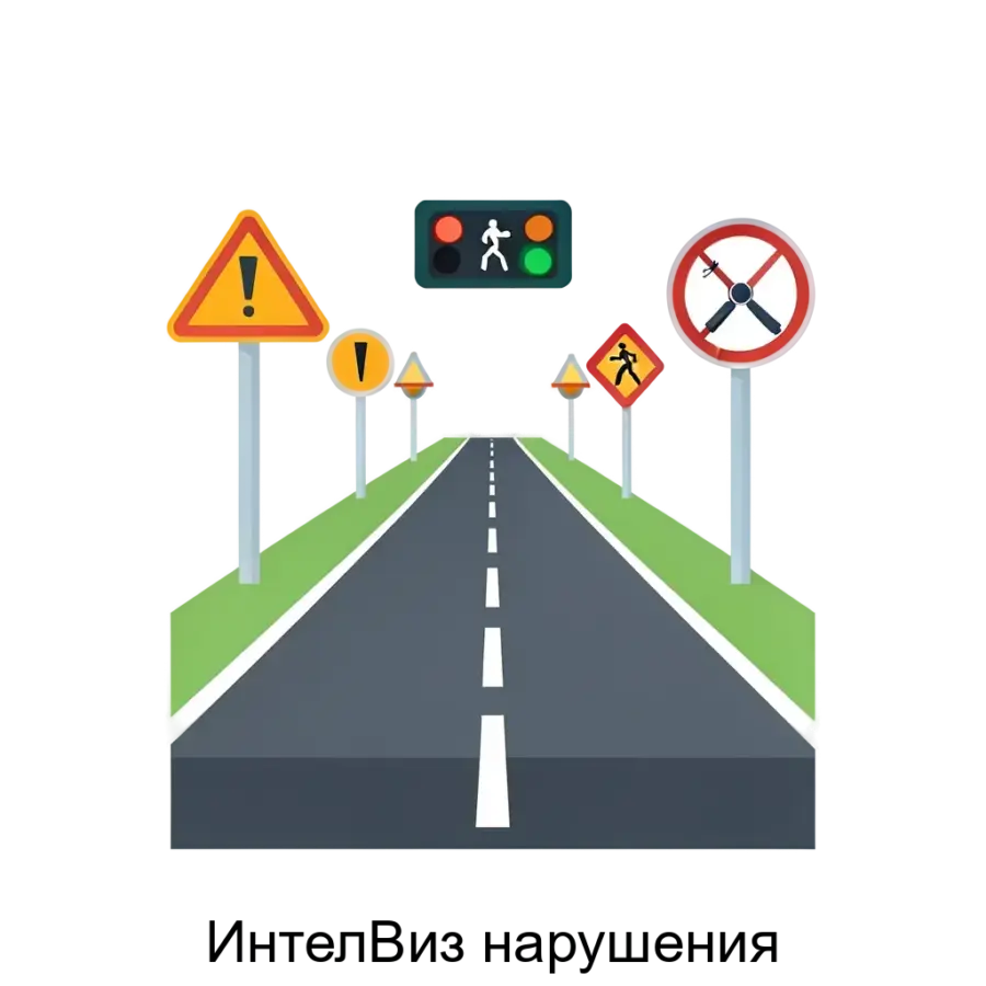 ИнтелВиз нарушения представляет собой высокотехнологичное решение для мониторинга и управления нарушениями в системе движения. Основная задача: анализ нарушений дорожного движения автоматически.