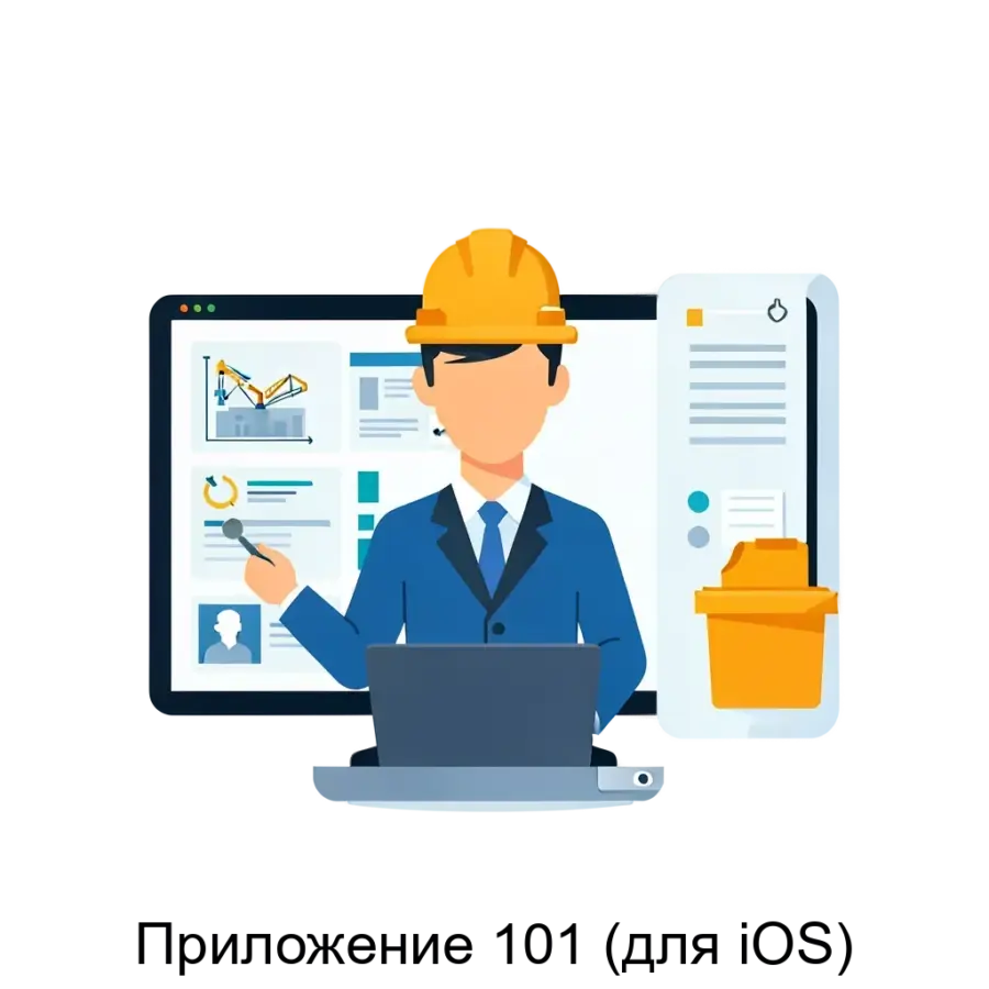 Приложение 101 (для iOS) представляет собой инновационное программное решение, разработанное для оптимизации управления строительным бизнесом. Основная задача: управление стройбизнесом автоматизированно.