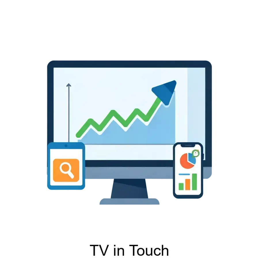 TV in Touch — Приложение позволяет пользователям быстро и интуитивно получать анализ показателей различных телеканалов и программ, а также следить за изменениями и тенденциями на рынке.