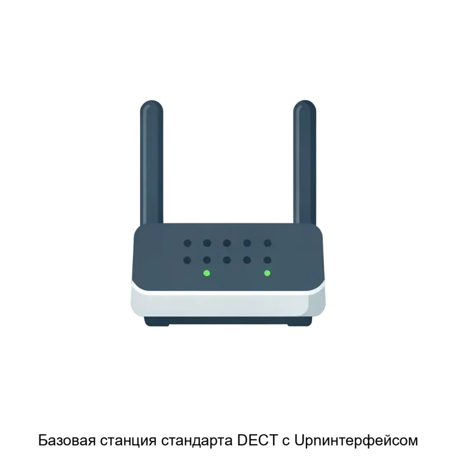 Базовая станция стандарта DECT с Upnинтерфейсом — Базовая станция стандарта DECT с Upn-интерфейсом представляет собой высокотехнологичное решение для формирования мобильной радиосети.