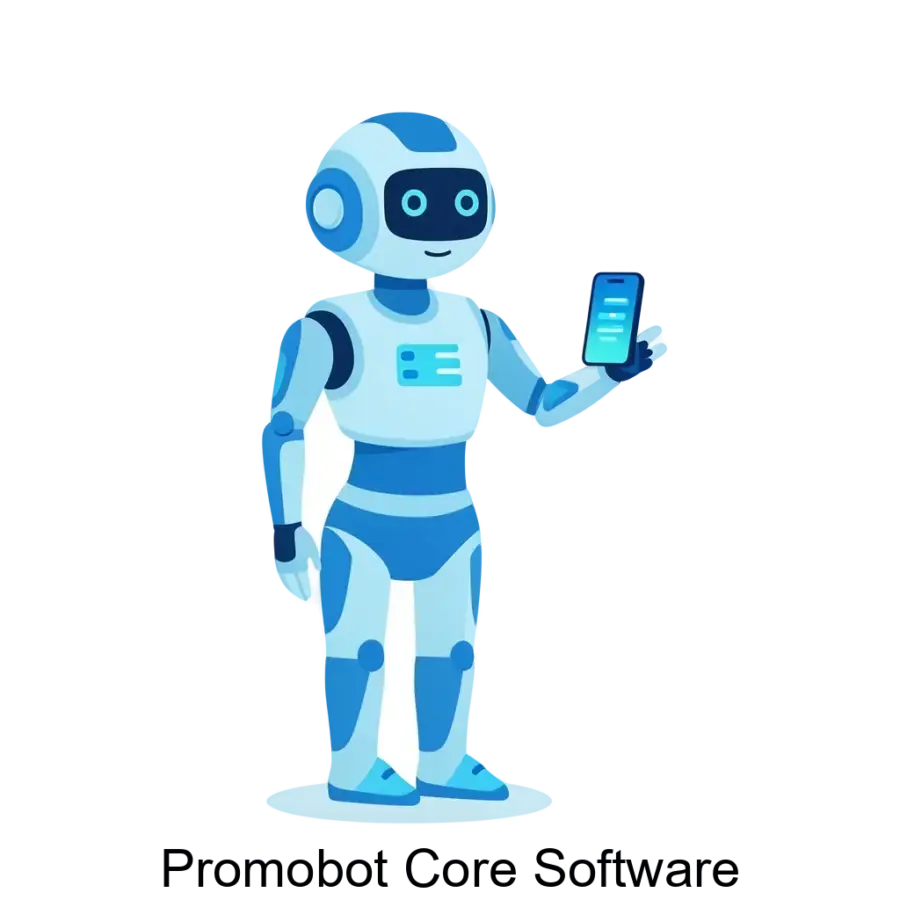 Система программного обеспечения Promobot Core Software разработана для управления сервисным роботом Promobot V.4. Основная задача: управление интерактивным сервисным роботом.
