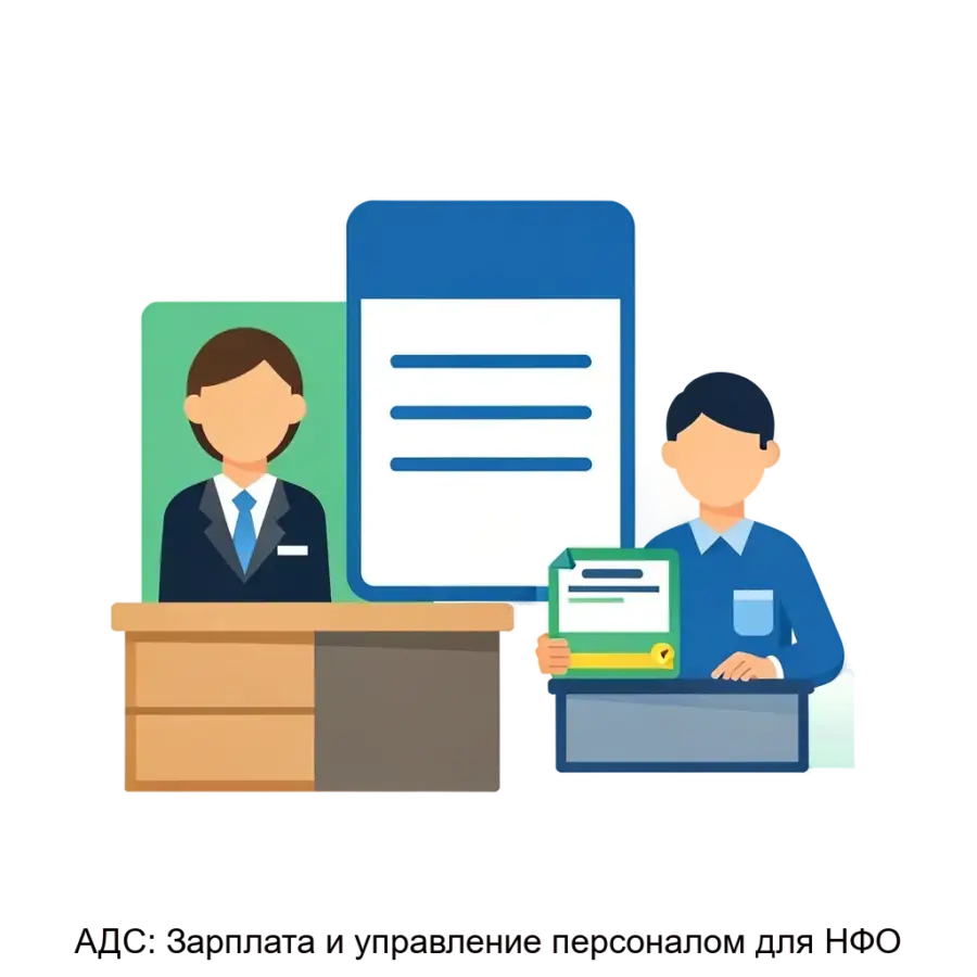 АДС: Зарплата и управление персоналом для НФО — Программный продукт "1С:Зарплата и управление персоналом 8" разработан для автоматизации процессов расчета заработной платы и управления персоналом с учетом требований.