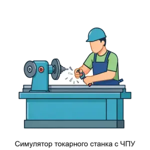 Купить Симулятор токарного станка с ЧПУ - ARPP-14358 из реестра по лучшей цене