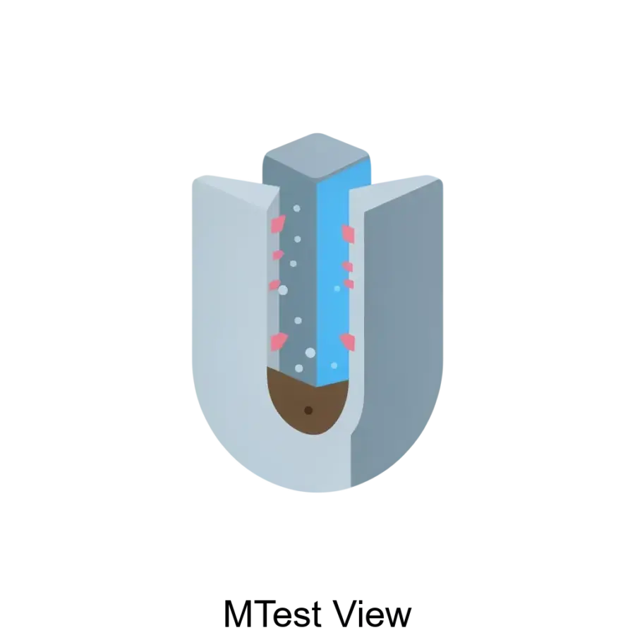 MTest View — Программное обеспечение «M-Test View» предназначено для анализа данных, поступающих с видеотензометра. Основная задача: автоматический анализ деформаций образцов через видео.