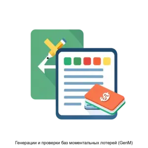 Купить Генерации и проверки баз моментальных лотерей (GenM) - ARPP-14742 из реестра по лучшей цене