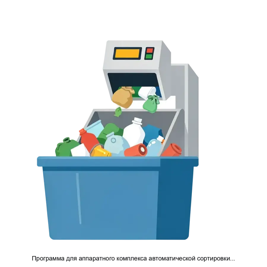 Программа для аппаратного комплекса автоматической сортировки твёрдых бытовых отходов WINGSBEE представляет собой. Основная задача: автоматизированная оптическая сортировка мусора.