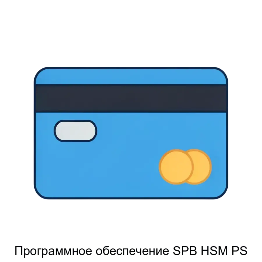 Программное обеспечение SPB HSM PS — Программа предназначена для применения в системах банков и платёжных систем и обеспечивает защиту данных держателей карт. Основная задача: безопасная криптография для банковских карт.