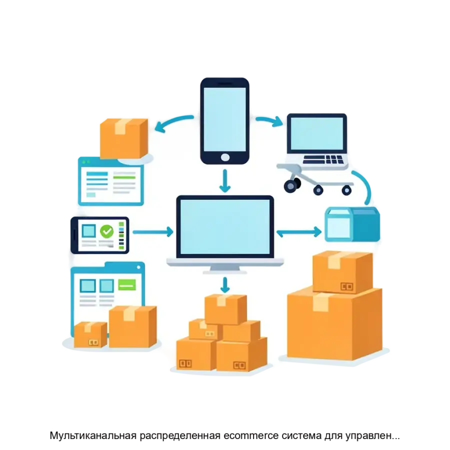 Мультиканальная распределенная ecommerce система для управления товарными каталогами, заказами и остатками — Мультиканальная распределенная e-commerce система предназначена для управления товарными каталогами.