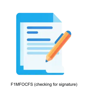 Купить F1MFOCFS (checking for signature) - ARPP-15619 из реестра по лучшей цене