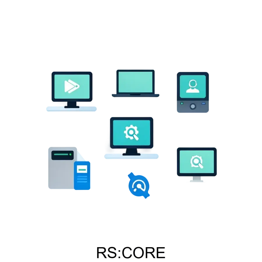 RS:CORE представляет собой утилиту, предназначенную для управления устройствами сбора данных. Основная задача: **Управление устройствами через скрипты и API**.
