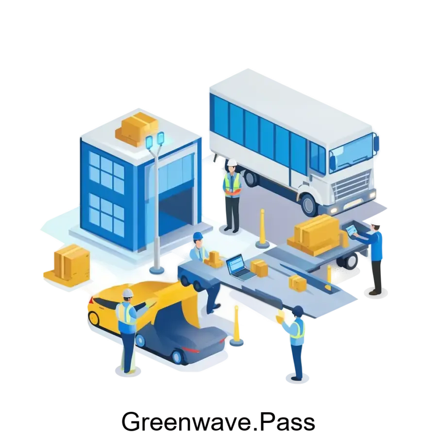 Программное обеспечение «Greenwave.Pass» представляет собой инновационное решение для управления транспортным потоком на границах и перед автомобильными пунктами пропуска.