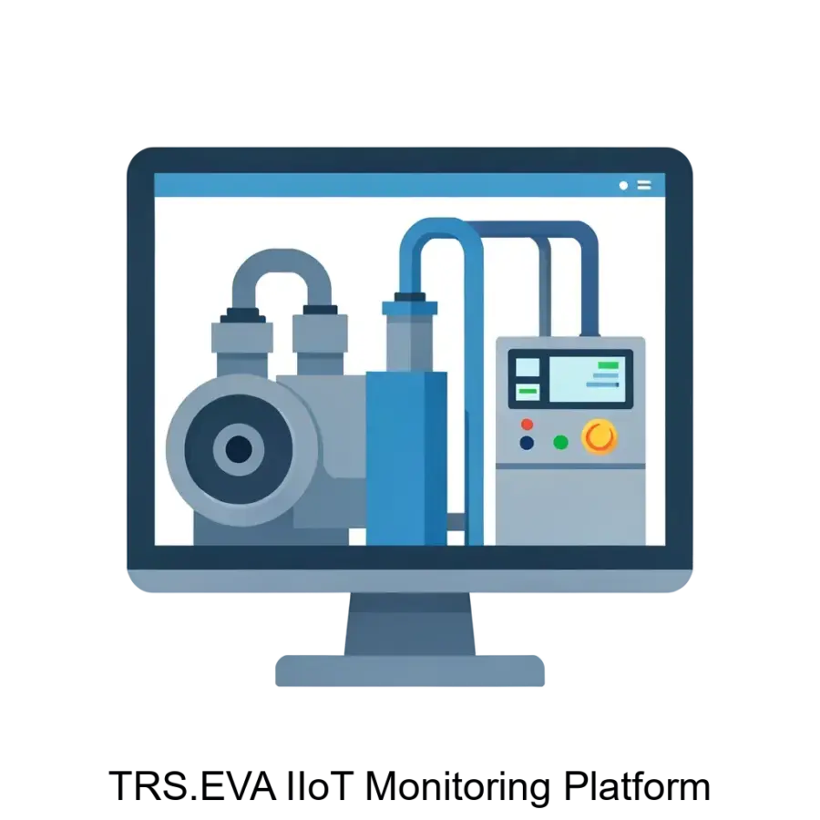 TRS.EVA IIoT Monitoring Platform — это комплексное решение на low-code платформе, предназначенное для мониторинга состояния инфраструктуры предприятия.