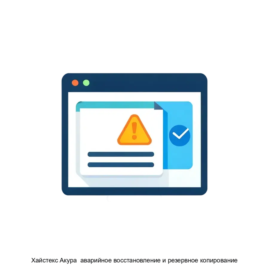 Хайстекс Акура аварийное восстановление и резервное копирование — Комплексное решение Хайстекс Акура обеспечивает надежное аварийное восстановление и резервное копирование критически важных данных и бизнес-приложений.