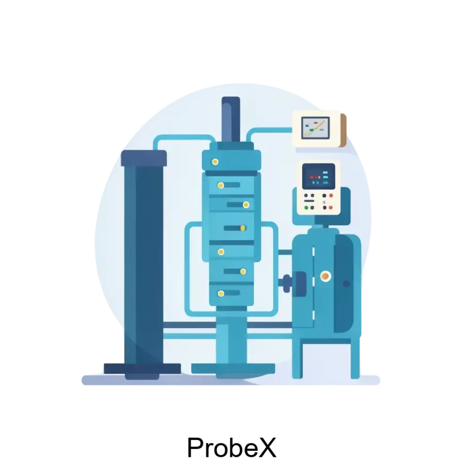 Комплекс неразрушающего контроля ProbeX предназначен для проведения неразрушающего контроля оборудования и конструкций, а также для виброанализа. Основная задача: комплекс диагностики оборудования без разрушений.