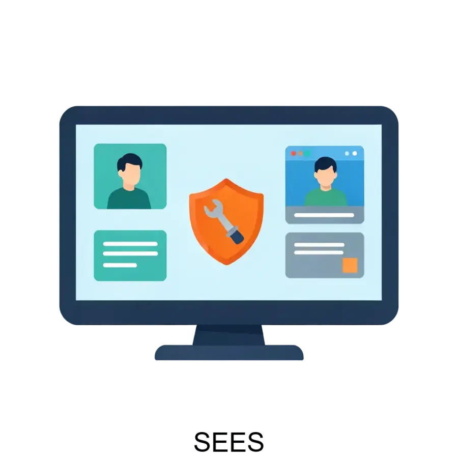 SEES представляет собой платформу видеоаналитики, которая позволяет эффективно мониторить соблюдение правил охраны труда и промышленной безопасности на производственных площадках.