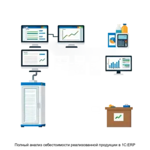 Купить Полный анализ себестоимости реализованной продукции в 1С:ERP - ARPP-16804 из реестра по лучшей цене