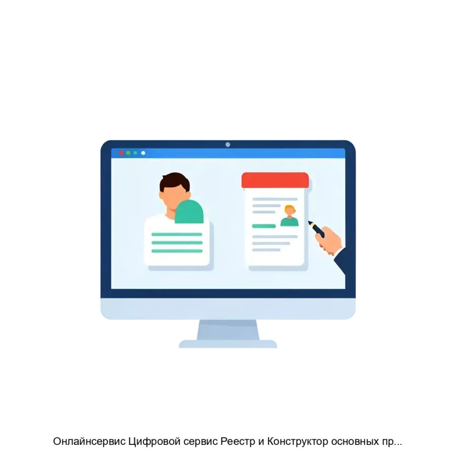Онлайнсервис Цифровой сервис Реестр и Конструктор основных профессиональных образовательных программ — Цифровой сервис «Реестр и Конструктор основных профессиональных образовательных программ» представляет собой.