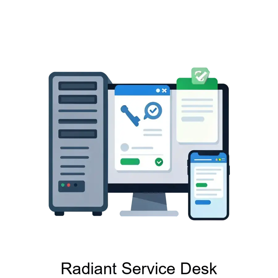 Radiant Service Desk представляет собой мощное решение для управления услугами IT, обеспечивающее поддержку и автоматизацию процессов. Основная задача: iT-поддержка с автоматизацией запросов.