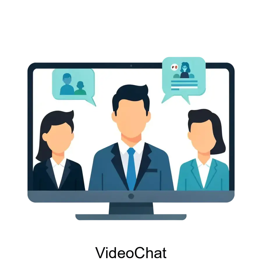 VideoChat представляет собой специализированное программное обеспечение, предназначенное для поддержки дистанционного общения и видеоконференцсвязи. Основная задача: видеосвязь для бизнеса и команд.