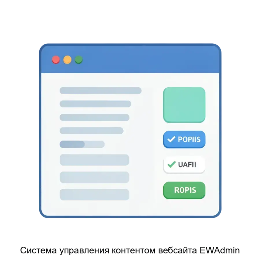Система управления контентом вебсайта EWAdmin — Система управления контентом веб-сайта EWAdmin представляет собой мощное веб-приложение, направленное на администрирование и управление содержимым веб-сайтов.