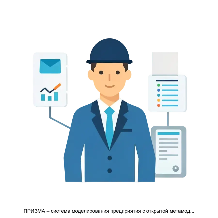 ПРИЗМА – система моделирования предприятия с открытой метамоделью для решения задач управления бизнесобъектами пользователями.