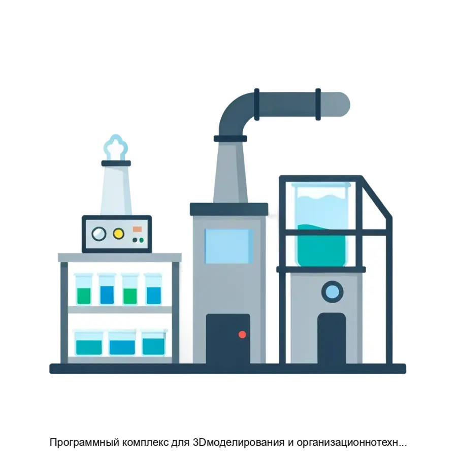 Программный комплекс для 3Dмоделирования и организационнотехнологического инжиниринга и реинжиниринга производственных процессов — Обладая интегрированными средствами 3D моделирования.
