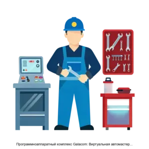 Купить Программноаппаратный комплекс Galacom: Виртуальная автомастерская, Виртуальная покраска , Виртуальная сварка, Буровая установка - ARPP-17945 из реестра по лучшей цене