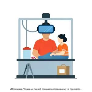 Купить VRтренажер “Оказание первой помощи пострадавшему на производстве” - ARPP-18545 из реестра по лучшей цене