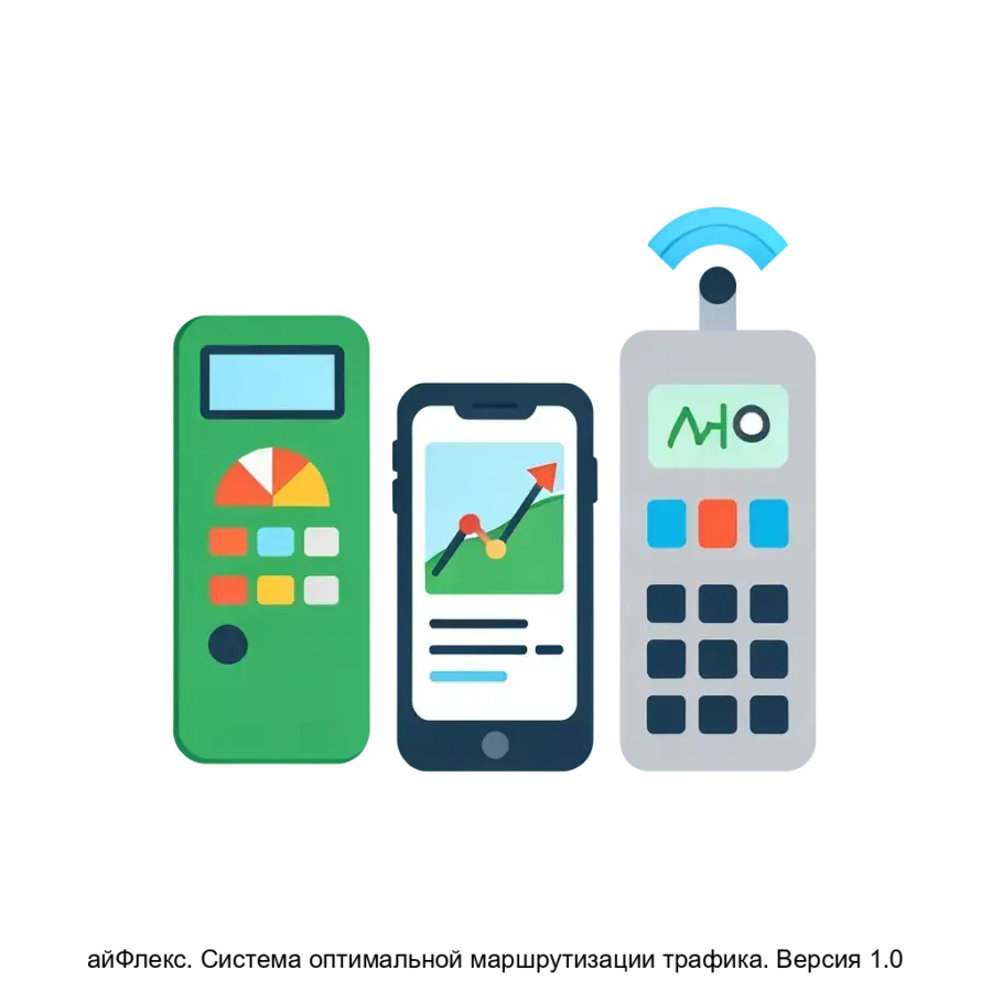 айФлекс. Система оптимальной маршрутизации трафика. Версия 1.0 — Система оптимальной маршрутизации трафика «айФлекс» (LCR) предназначена для анализа и оптимизации тарифных планов.