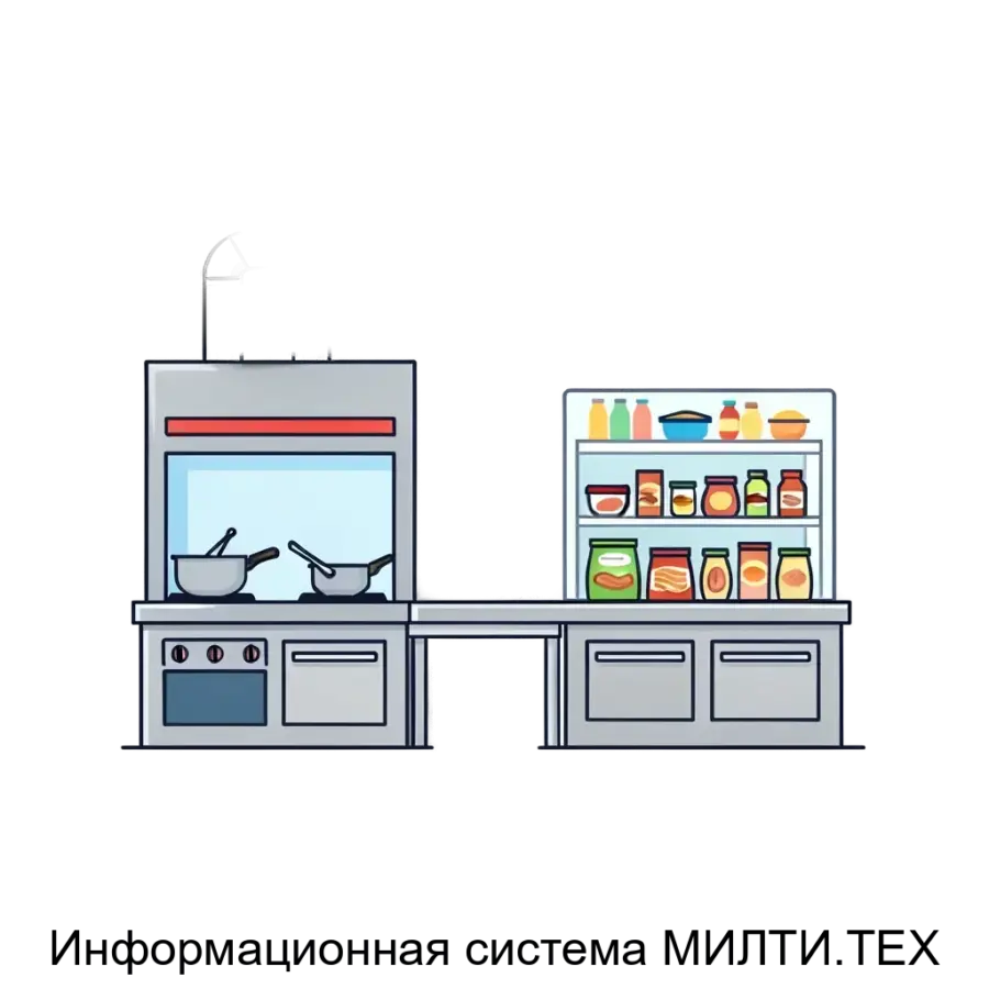 Информационная система МИЛТИ.ТЕХ представляет собой высокоэффективный инструмент для управления бизнес-процессами фабрик-кухонь. Основная задача: управление фабриками-кухнями и продажами пищевой продукции.