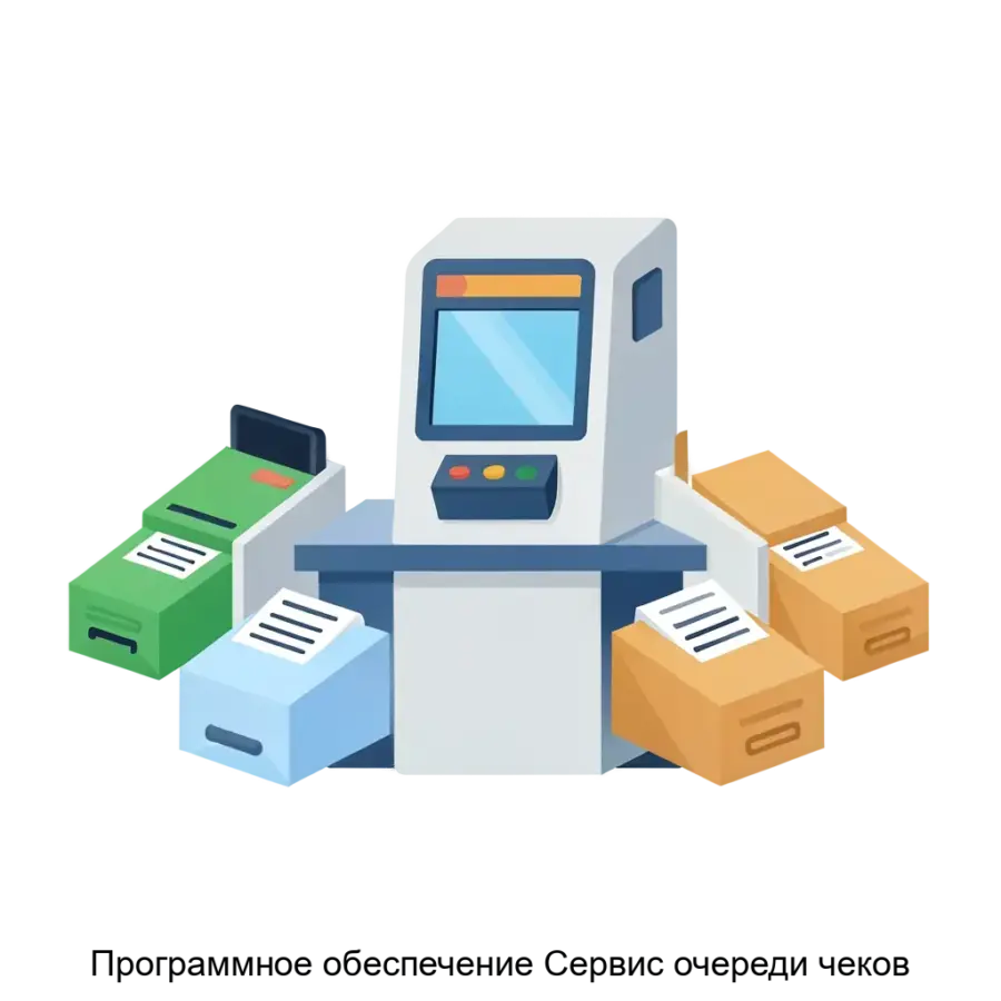 Программное обеспечение Сервис очереди чеков — Программное обеспечение «Сервис очереди чеков» представляет собой комплексное решение для управления запросами на формирование фискальных документов с оптимизацией нагрузки.