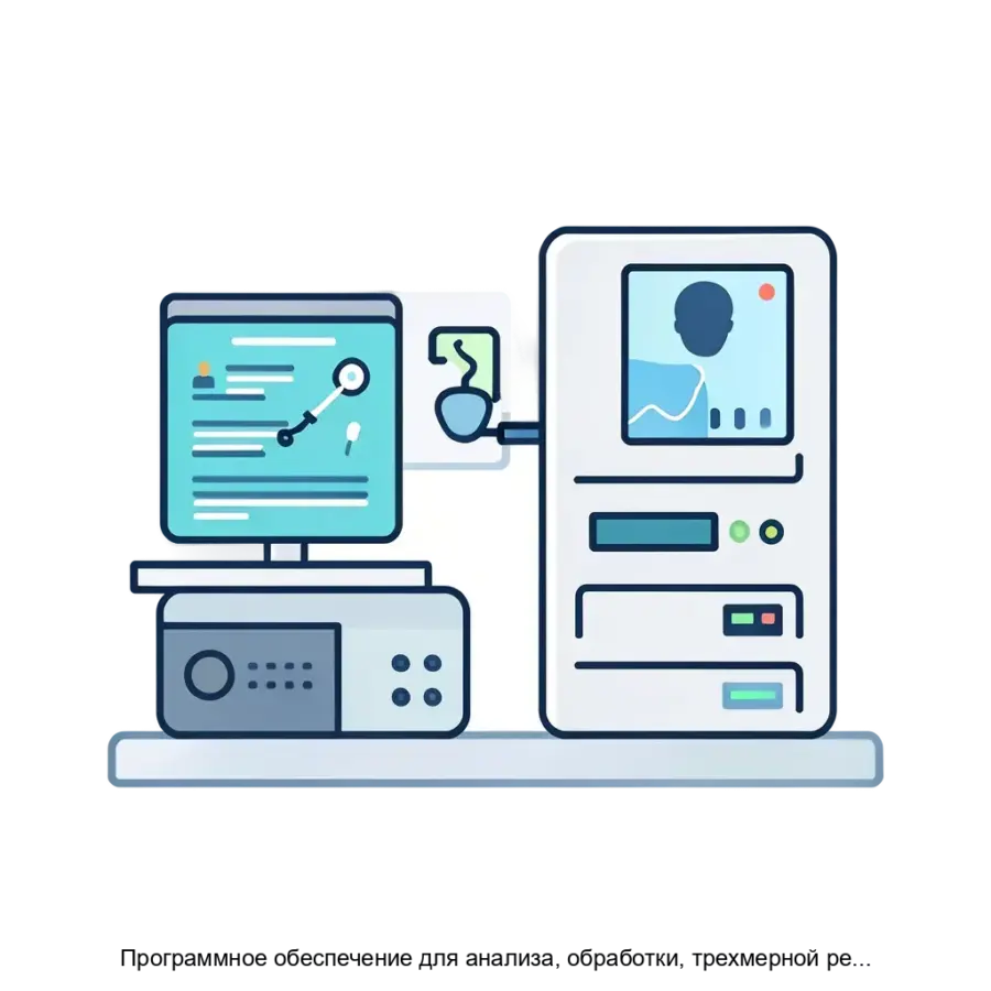 Программное обеспечение для анализа, обработки, трехмерной реконструкции, передачи и хранения медицинских диагностических изображений ЦАМИ Kometa 3Di PACS — Программное обеспечение для анализа, обработки.