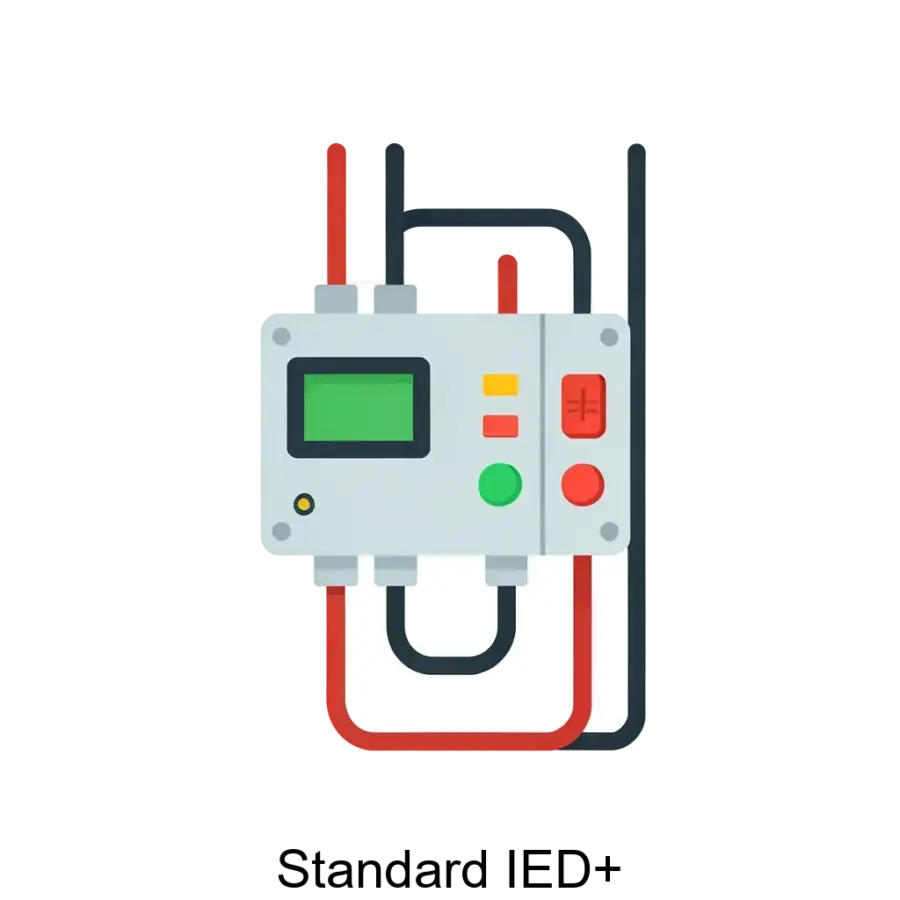 Standard IED+ — решение предназначено для исследовательских, учебных комплексов и испытаний новых систем, разрабатываемых для цифровых подстанций. Основная задача: симулятор цифровых релейных защиты.