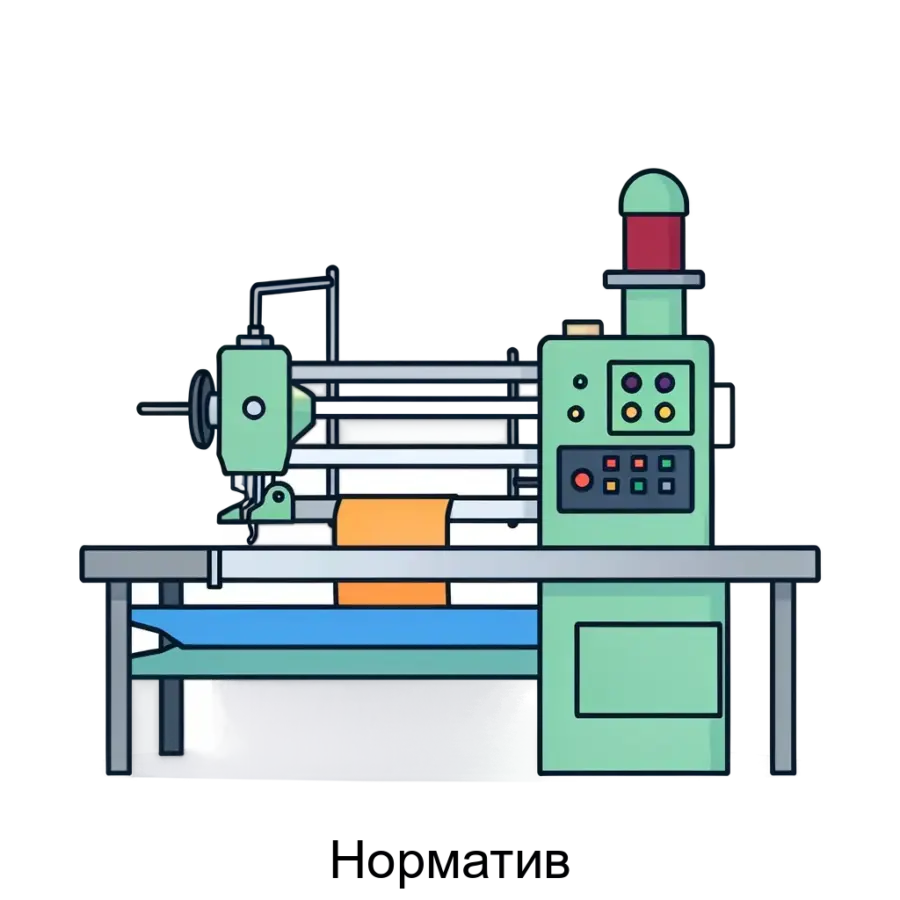 Программный продукт "1С:Норматив" предназначен для организации производственного учета в легкой швейной промышленности. Основная задача: учет и оптимизация швейного производства.