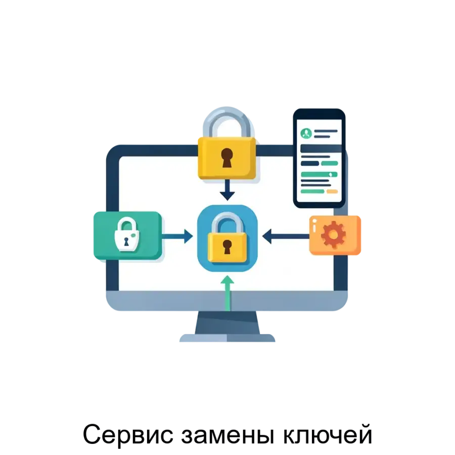 Программное обеспечение «Сервис замены ключей» представляет собой прокси-сервер, предназначенный для обеспечения безопасной и эффективной передачи пакетов данных через API между Источником данных и.
