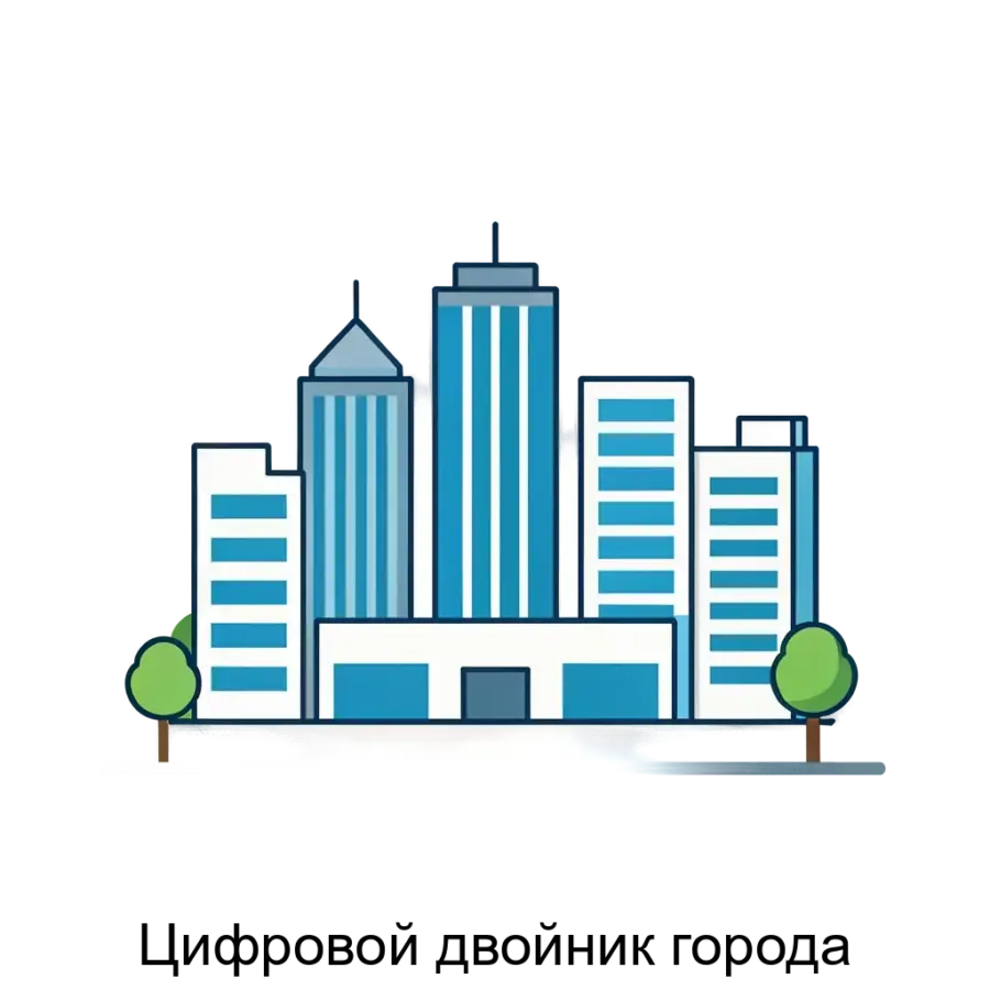Цифровой двойник города (ЦДГ) - это передовая программная система, предназначенная для управления территориальным развитием. Основная задача: умный анализ управления городом.