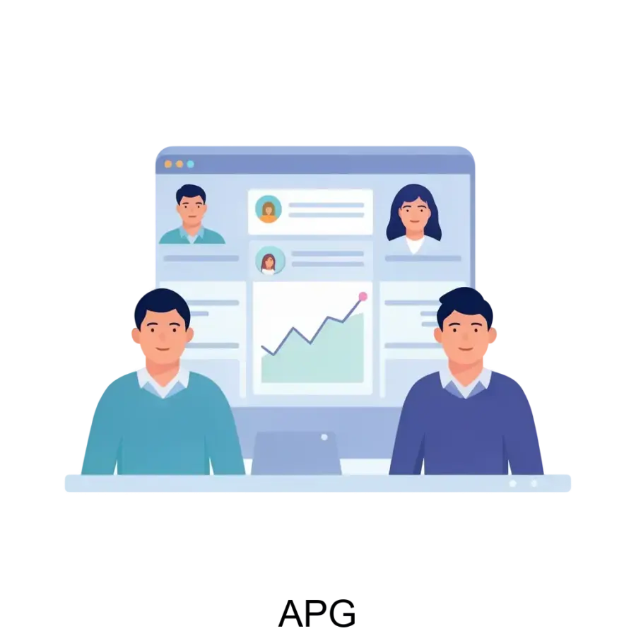 APG — Этот инструмент ориентирован на управление клиентскими данными, а также на анализ их поведения для оптимизации бизнес-процессов. Основная задача: система аналитики посетителей сайта.