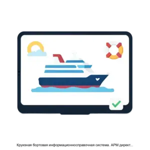 Купить Круизная бортовая информационносправочная система. АРМ директора круиза - ARPP-20167 из реестра по лучшей цене