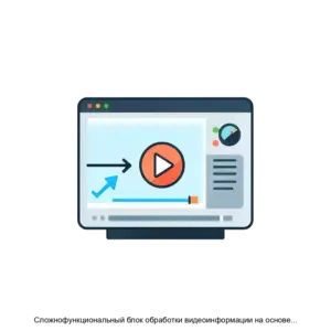 Купить Сложнофункциональный блок обработки видеоинформации на основе трехмерного дискретного косинусного преобразования с компенсацией движения - ARPP-20436 из реестра по лучшей цене